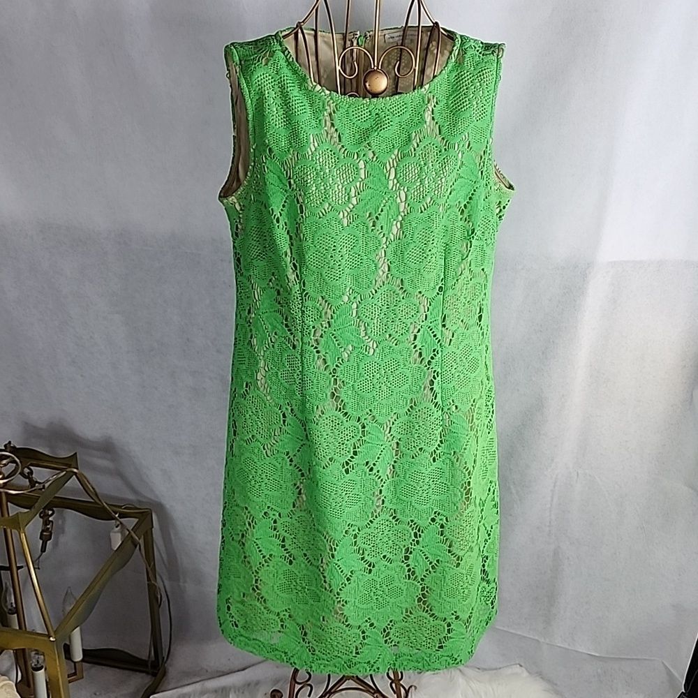 Spring Green NY&Co. Size 10 Dress